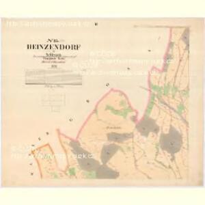 Heinzendorf - m0944-1-003 - Kaiserpflichtexemplar der Landkarten des stabilen Katasters
