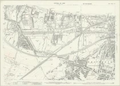 Kent X.6 (includes: Gravesend; Northfleet) - 25 Inch Map
