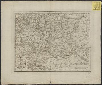 Nieuwe kaart van Utrecht behoorende tot het Vaderlandsch woordenboek van Jacobus Kok