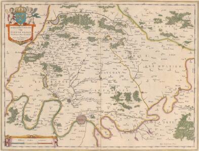 Ager Parisiensis Vulgo L'Isle De France [Karte], in: Theatrum orbis terrarum, sive, Atlas novus, Bd. 2, S. 19.