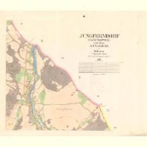 Jungferndorf (Panenkowice) - m1225-1-003 - Kaiserpflichtexemplar der Landkarten des stabilen Katasters