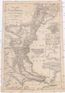 Charte des Kriegsßchauplatzes von der niedern Donau bis Constantinopel
