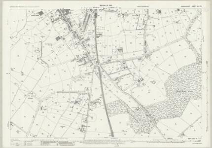 Warwickshire XXVI.14 (includes: Ashow; Kenilworth; Leek Wootton) - 25 Inch Map