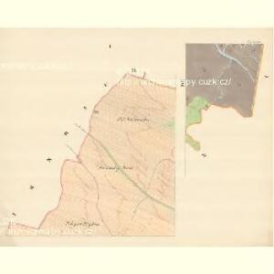 Teinitz (Tinec) - m3185-1-001 - Kaiserpflichtexemplar der Landkarten des stabilen Katasters