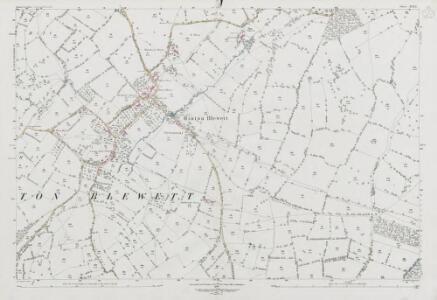 Somerset XIX.11 (includes: Cameley; Chewton Mendip; Hinton Blewett; West Harptree) - 25 Inch Map