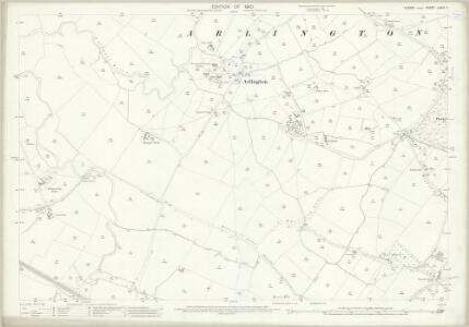 Sussex LXVIII.7 (includes: Arlington; Wilmington) - 25 Inch Map