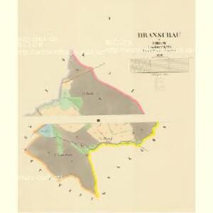 Branschau - c0463-1-001 - Kaiserpflichtexemplar der Landkarten des stabilen Katasters
