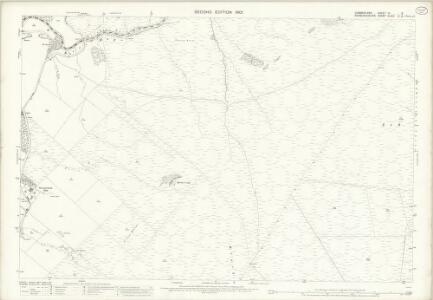 Cumberland III.3 (includes: Bewcastle) - 25 Inch Map