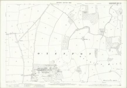 Gloucestershire XII.16 (includes: Ashchurch; Oxenton; Teddington) - 25 Inch Map