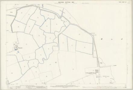Essex (1st Ed/Rev 1862-96) LVI.1 (includes: Bradwell on Sea) - 25 Inch Map