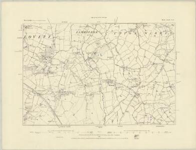 Worcestershire XXI.NE - OS Six-Inch Map