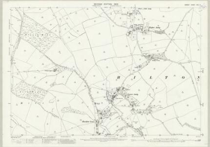 Dorset XXIII.14 (includes: Hilton; Melcombe Horsey) - 25 Inch Map