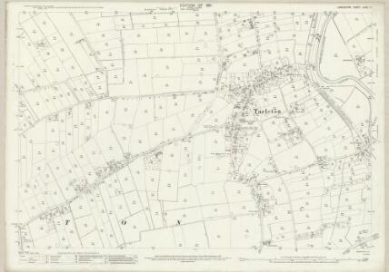 Lancashire LXXVI.2 (includes: Bretherton; Tarleton) - 25 Inch Map