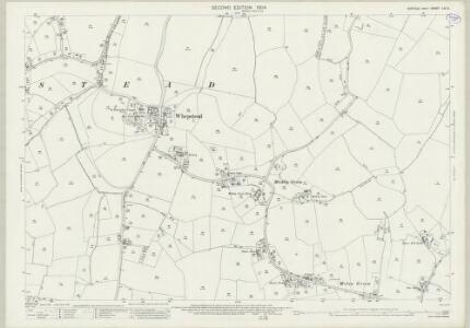 Suffolk LIV.6 (includes: Brockley; Hawstead; Whepstead) - 25 Inch Map