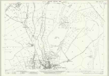 Dorset XXXI.2 (includes: Alton Pancras; Cerne Abbas; Minterne Magna; Piddletrenthide; Up Cerne) - 25 Inch Map