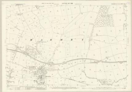 Yorkshire LXVIII.7 (includes: Constable Burton; Harmby; Leyburn; Spennithorne) - 25 Inch Map