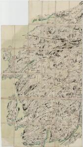 Jegerkorps nr 5-3: Kart over Onsø, Gleminge, Thunø, Raade, Rygge, en del av Vaaler, Svindal, Skibtvedt, Moss og Vassbygden, Jeløen og Soner, vest