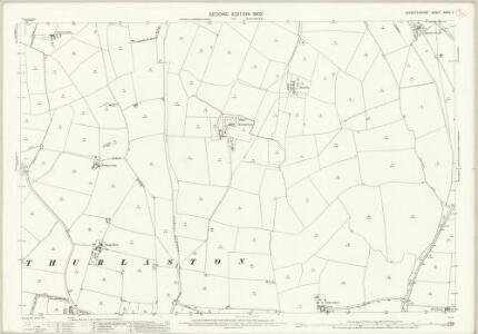 Leicestershire XXXVI.7 (includes: Huncote; Leicester Forest West; Lubbesthorpe; Thurlaston) - 25 Inch Map