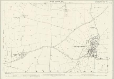 Northamptonshire LVIII.6 (includes: Banbury; Chalcombe; Middleton Cheney) - 25 Inch Map
