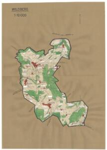 Wildberg: Definition der Siedlungen für die eidgenössische Volkszählung am 01.12.1950; Siedlungskarte