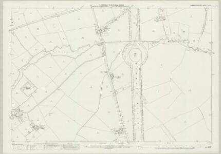 Cambridgeshire LIII.9 (includes: Arrington; Croydon; Wendy; Whaddon; Wimpole) - 25 Inch Map