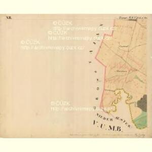 Hoeflein - m0703-1-012 - Kaiserpflichtexemplar der Landkarten des stabilen Katasters