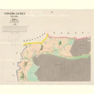 Tiergarten (Obora) - c5349-1-003 - Kaiserpflichtexemplar der Landkarten des stabilen Katasters