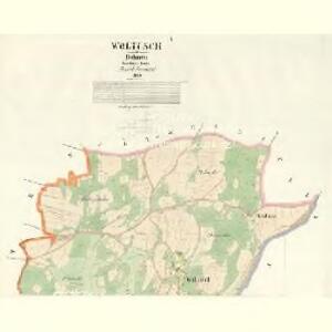 Woltusch - c8768-1-001 - Kaiserpflichtexemplar der Landkarten des stabilen Katasters