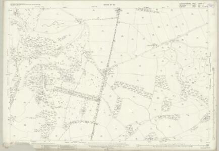 Wiltshire XXV.5 (includes: Batheaston; Box; Colerne; Marshfield) - 25 Inch Map