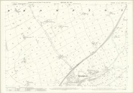 Yorkshire LVI.5 (includes: Brompton) - 25 Inch Map