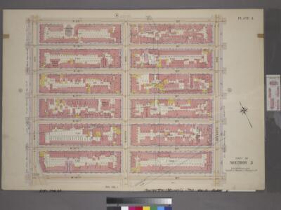 Plate 5, Part of Section 3: [Bounded by W. 20th Street, Seventh Avenue, W. 14th Street and Ninth Avenue.]