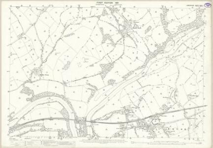 Lancashire XXXI.1 (includes: Caton; Halton; Quernmore) - 25 Inch Map