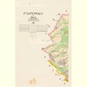 Fürstenwalde - c3213-2-001 - Kaiserpflichtexemplar der Landkarten des stabilen Katasters