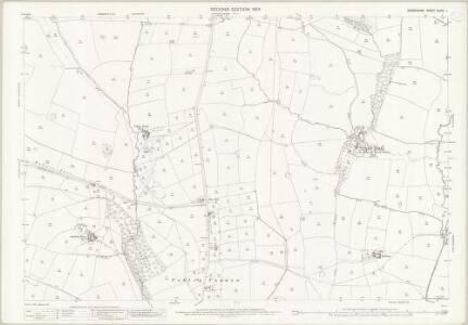 Derbyshire XLVIII.1 (includes: Cubley; Hungry Bentley; Norbury and Roston; Snelston; Yeaveley) - 25 Inch Map
