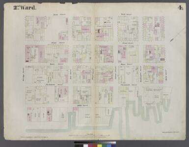 [Plate 4: Map bounded by East River, Bridge Street, York Street, Main Street]