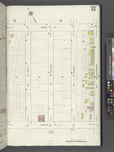 Queens V. 2, Plate No. 32 [Map bounded by Grand Ave., 9th Ave., Jamaica Ave., 5th Ave.]