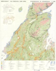Geologisk kart 125: Børselvfjellet - Lille Porsangen, Nord-Norge