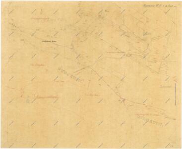 Kopie katastrální mapy obce Kounov, list VI 1