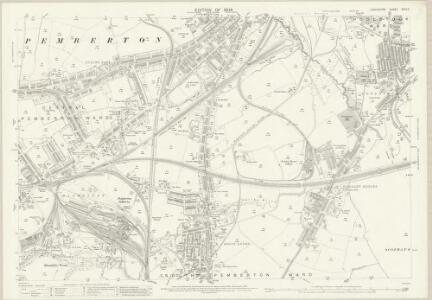 Lancashire XCIII.11 (includes: Wigan) - 25 Inch Map