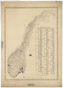 Statistikk kart 22: Tonnage de navires 1873
