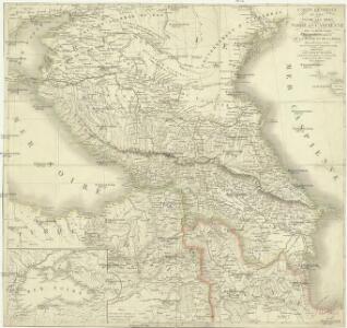 Carte générale du pays entre les mers Noire et Caspienne
