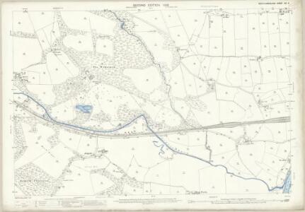 Northumberland (Old Series) XCI.8 (includes: Bellister; Blenkinsopp; Featherstone; Haltwhistle) - 25 Inch Map