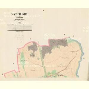 Neudorf - c5211-1-001 - Kaiserpflichtexemplar der Landkarten des stabilen Katasters