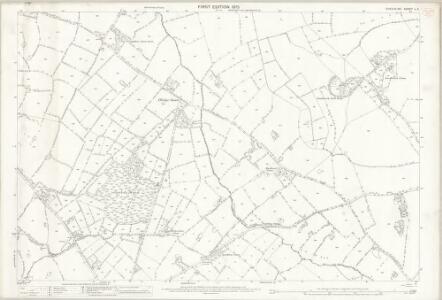 Cheshire L.3 (includes: Arclid; Brereton; Sandbach; Smallwood) - 25 Inch Map