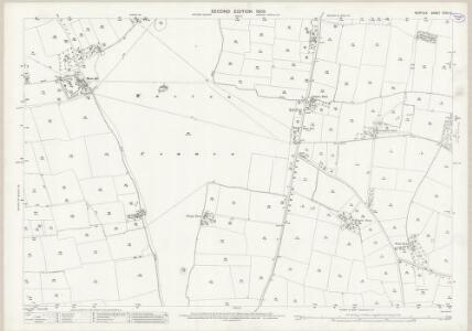 Norfolk XCVII.9 (includes: Long Stratton; Moulton St Michael; Pulham Market; Wacton) - 25 Inch Map
