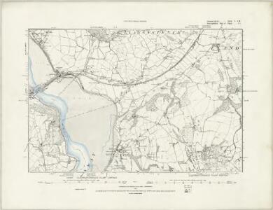 Brecknockshire XLVI.SE - OS Six-Inch Map
