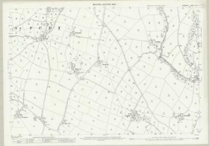 Cornwall XX.14 (includes: St Breward; St Tudy) - 25 Inch Map