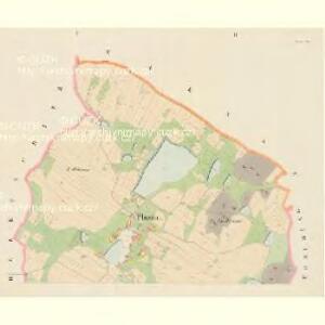 Plasna - c5814-1-001 - Kaiserpflichtexemplar der Landkarten des stabilen Katasters
