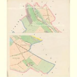 Ginetz (Gince) - c2904-1-001 - Kaiserpflichtexemplar der Landkarten des stabilen Katasters