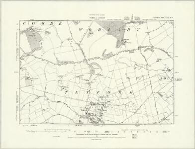Lincolnshire LVIII.NW - OS Six-Inch Map